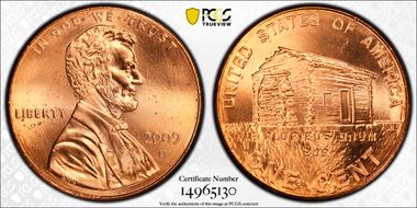 2009-D 1C Lincoln-Early Childhood MS66RD