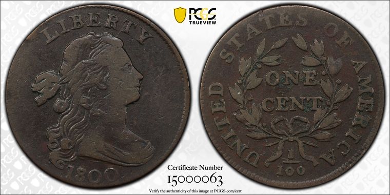 Cert 15000063 - Coin Image