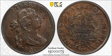 1800 1C S-209 AU58BN