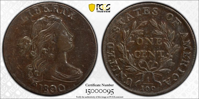 Cert 15000095 - Coin Image