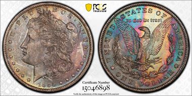 1884-O $1 MS63