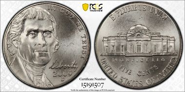 2009-D 5C Satin Finish SP68FS