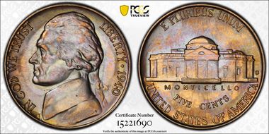 1940-S/S 5C RPM FS-501 MS66+ FS