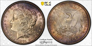 1901 $1 AU58