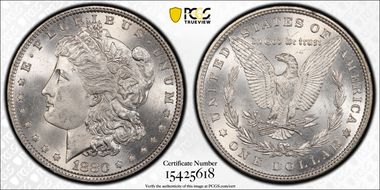 1880 $1 MS65