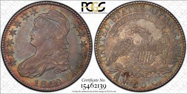1820/19 50C Curl Base 2 AU53