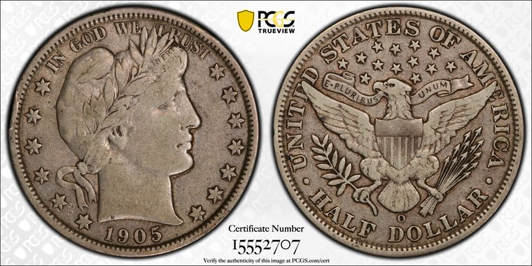 Cert 15552707 - Coin Image