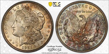 1921-D $1 MS63
