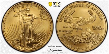 2006-W $25 Burnished Gold Eagle SP70