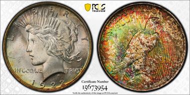 1922 $1 MS63