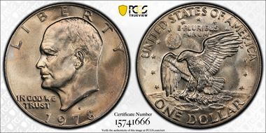 1978-D $1 MS66+