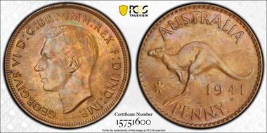 1941 Y. (p) 1D MS64BN