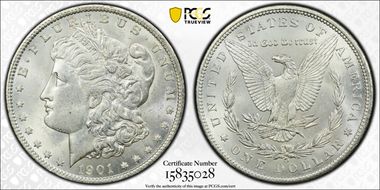 1901-O $1 MS63
