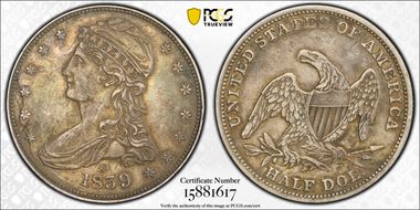 1839-O 50C GR-4, RPM XF40