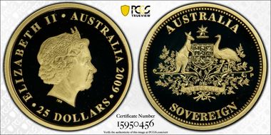 2009-P $25  First Strike PR70DCAM