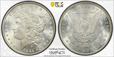 1885 $1 MS63