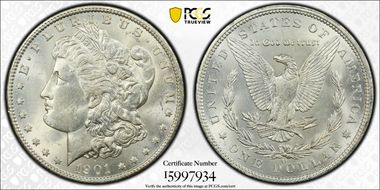 1901-O $1 MS63