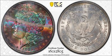 1886 $1 MS65