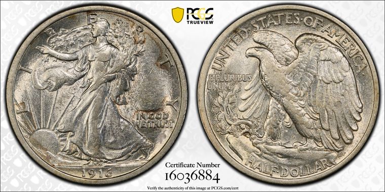 Cert 16036884 - Coin Image