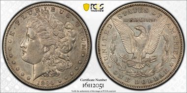 1895-S $1 XF45