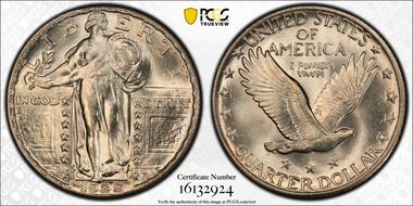 1929 25C MS64FH