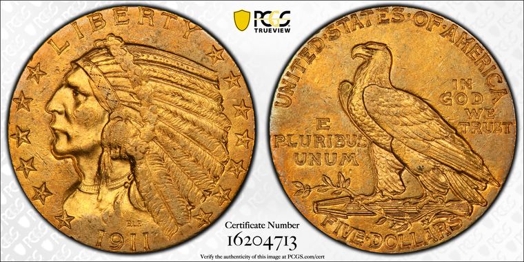 Cert 16204713 - Coin Image