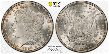 1893 $1 MS63