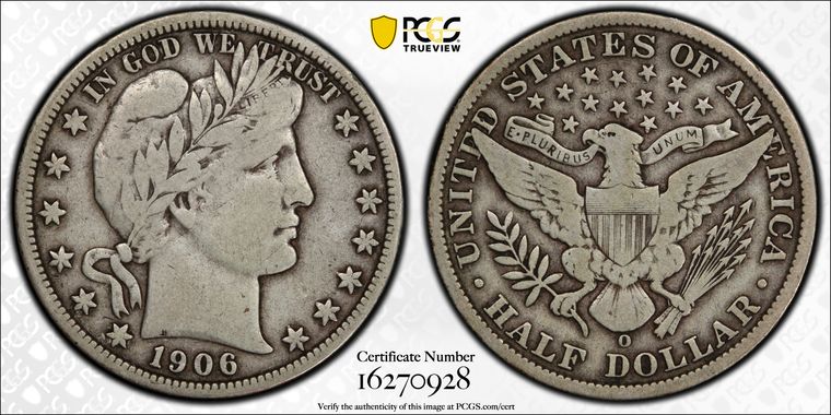 Cert 16270928 - Coin Image