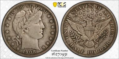 1908 50C VF30