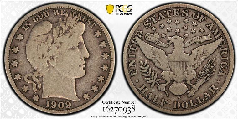 Cert 16270938 - Coin Image