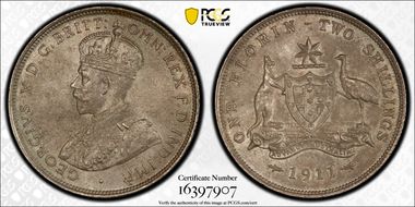 1911 Florin KM-27  Ag MS64