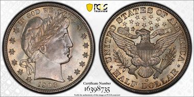 1903-O 50C MS67