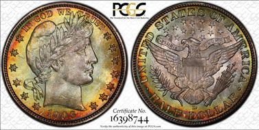 1906-D 50C MS66+