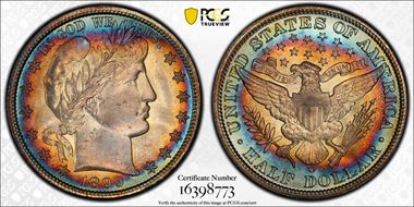 1899-O 50C MS66+