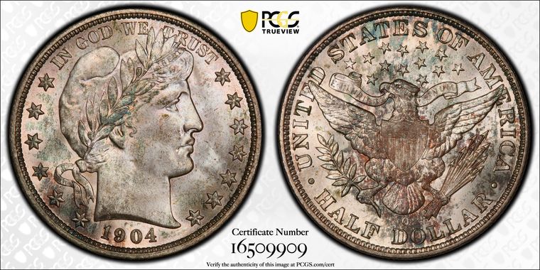 Cert 16509909 - Coin Image