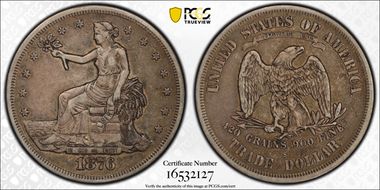 1876-S T$1 XF40