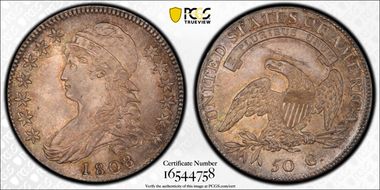 1808 50C MS66
