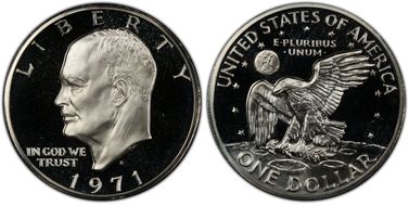1971-S $1 Silver PR68CAM