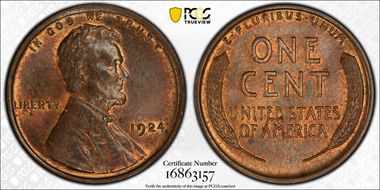1924 1C MS64BN