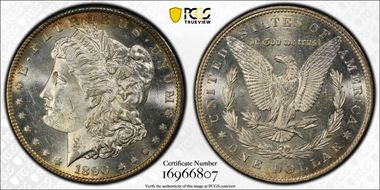 1890-CC $1 MS63