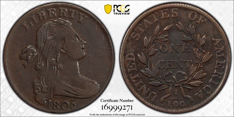 Cert 16999271 - Coin Image