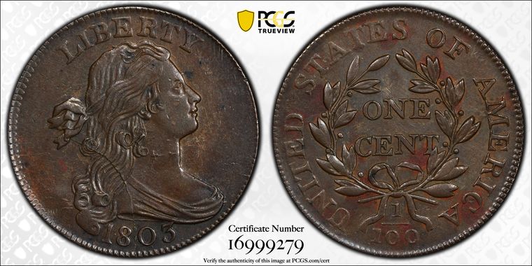 Cert 16999279 - Coin Image