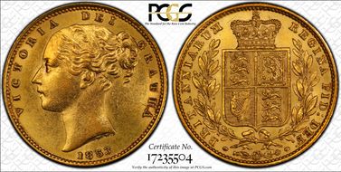 1853 Sov S-3852C WW Raised AU58