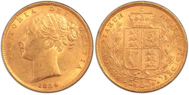 1884-S Sov S-3855B Shield MS61