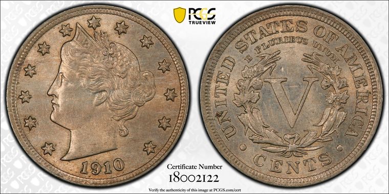 Cert 18002122 - Coin Image