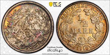 1913-F 1/2 Mk J-16 MS66