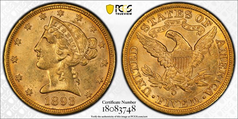 Cert 18083748 - Coin Image