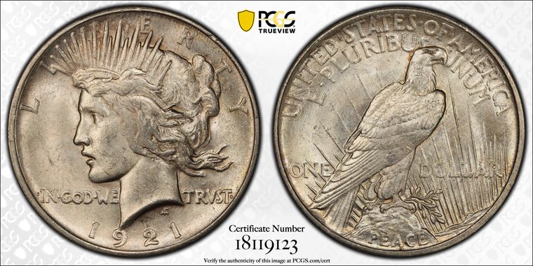 Cert 18119123 - Coin Image