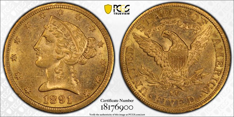 Cert 18176900 - Coin Image