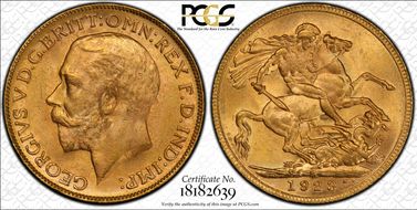 1923-M Sov S-3999 MS64